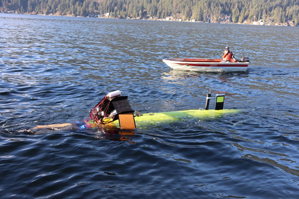 ISE Explorer AUV in subsea dock